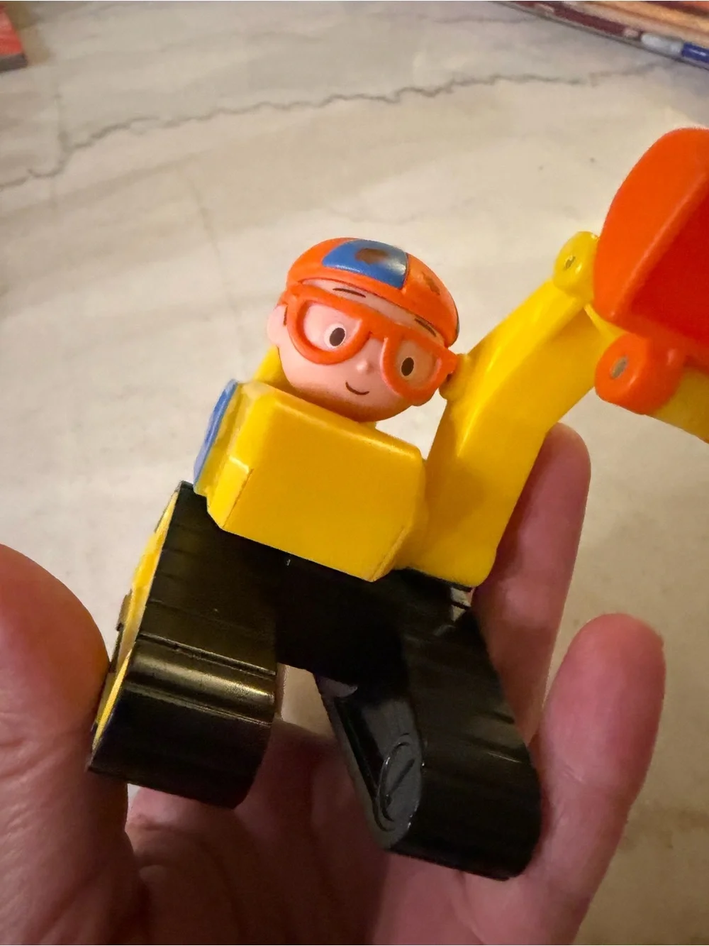 Blippi - Mini Vehicle Toy Excavator